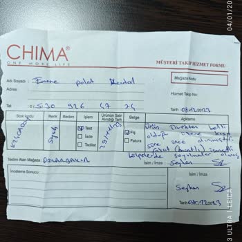 Chima Çantada Kısa Sürede Soyulma Oldu