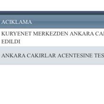 Kuryenet'in Kredi Kartımı Teslim Etmemesi