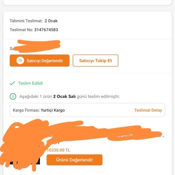 Yurtiçi Kargo Firmasının Yanlış Kişiye Teslimatı Ve Vurdumduymazlığı