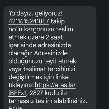 Aras Kargo'ya Güvenilmez, İnanılmazmış