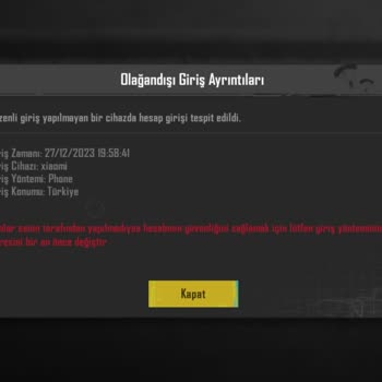 Hesapdukkani.com Hesaba Başka Biri Giriyor