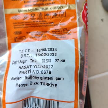 Reis Gıda Bulgurda Böcek Var