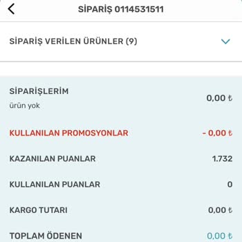 Watsons İndirimli Ürün Siparişlerinin İptali