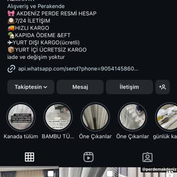 Akdeniz Perde Yanlış Ürün Gönderimi Ve İlgisizlik