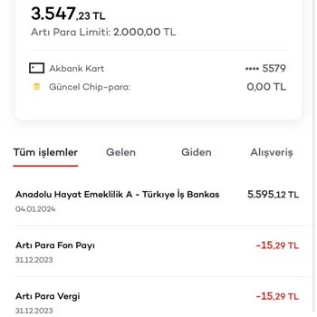 Anadolu Hayat Emeklilik Emeklilik Planımda Yaşadığım Mağduriyet