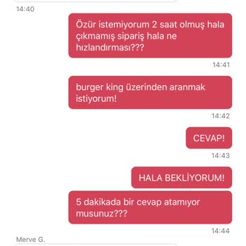 Yemeksepeti Operatörlerinin Yalan Beyanı