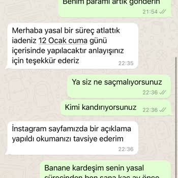 Nare Giyim Ürünü İade Ettim Ücretimi İade Etmiyorlar