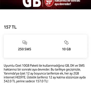 Vodafone Her Şey Yanımda Vodafone Tarife Güncellemesi Ve Promosyon İddiaları