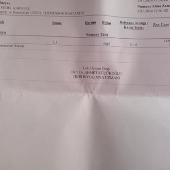 Termessos Hastanesi Çocuk Doktorunun Yanlış Tedavisi