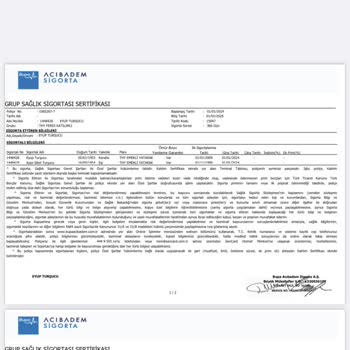 Bupa Acıbadem Sigorta Hizmet Problemi