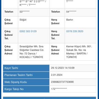 Sürat Kargo Kargoyu Sahibinden Habersiz Başkalarına Vermek