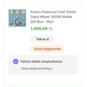 Karaca Züccaciye Karaca Mikser Yedek Parça