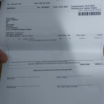 Lydsto R1 Servis Sorunu