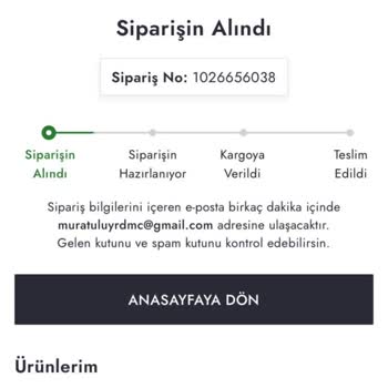 Boyner Resmi Sitesinden Stokta Olmayan Ürün Satışı.