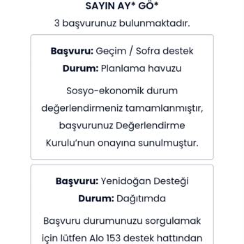 İBB - İstanbul Büyükşehir Belediyesi Sosyal Yardım Başvurularının İşlem Süreçleri