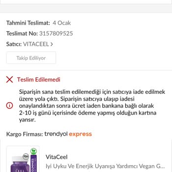 Trendyol Express'in İşten Kaçması