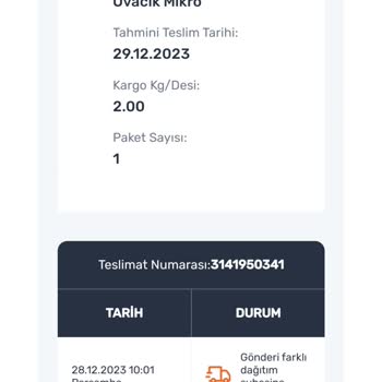 Sürat Kargo Kargomu Getirmedi Bu Bayağı Süratsiz Kargo :) Bugün 9. Gün