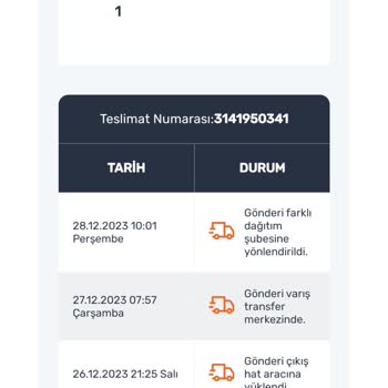 Sürat Kargo Kargomu Getirmedi Bu Bayağı Süratsiz Kargo :) Bugün 9. Gün