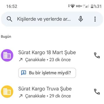 Sürat Kargo Hizmet Kalitesi İle İlgili Müşteri Şikayeti