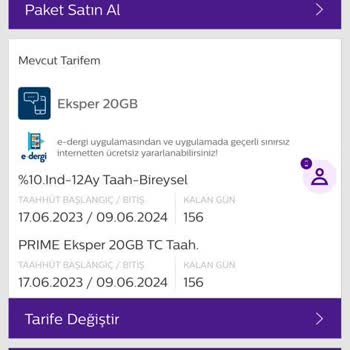 Türk Telekom Taahhütlü Paketin Prime Kapsamından Çıkarılması Ve Bilgilendirme Eksikliği