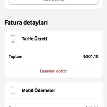 Vodafone Talep Dışı Kesinti Ve Faturaya Ek Ödeme