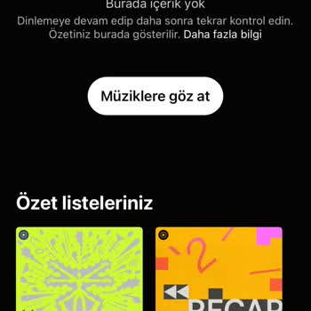 Youtube.com Müzik Yıllık Özeti Göstermiyor