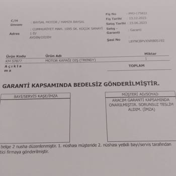 Kuba Motor Yeni Motorum Sürekli Arızalanıyor!