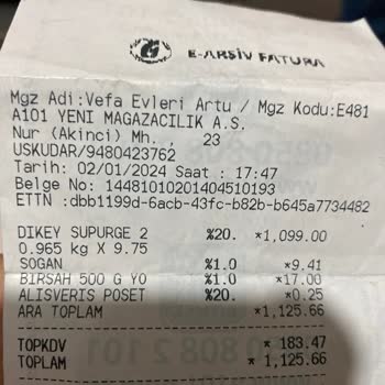 A101 E481 Mardin Mağazası Kutusu Açık Elektronik Cihazı Sattı İade Almıyor