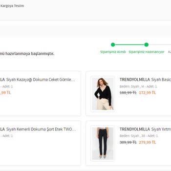 Trendyol 19 Gündür Ürünümü Kargolamıyor