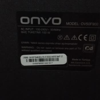 Onvo OV50F900 TV Ekran Değişim Problemi