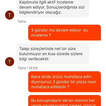 Migros Yemek Yanık Pizza Hikayesi