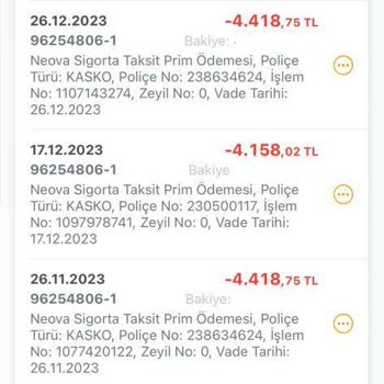 Kuveyt Türk, Aynı Plaka Aynı Motor Araca Tekrar Tekrar Kasko Yapmış :)