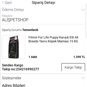 Aliş Pet Shop Kurtlu Mama Gönderdi!