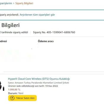 Amazon Dan Hyperx Cloud Core Wireless (DTS)