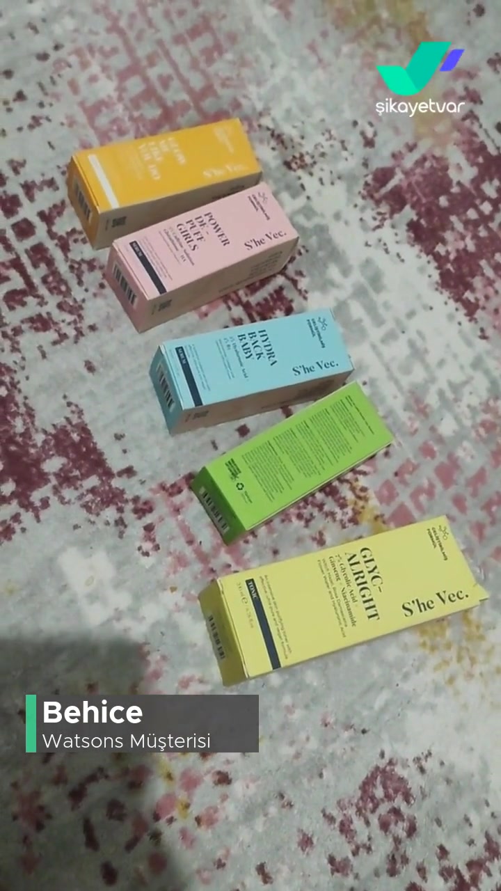 Watsons Eksik Ürün Geldi videonun kapak resmi