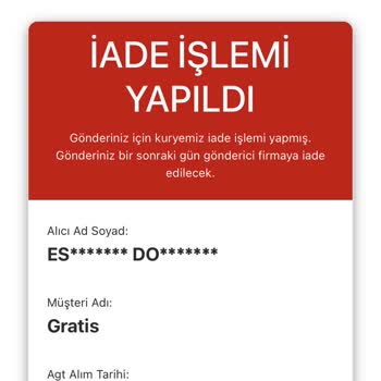 AGT Kurye (aynigunteslim.com) Kargom Elime Ulaşmadı