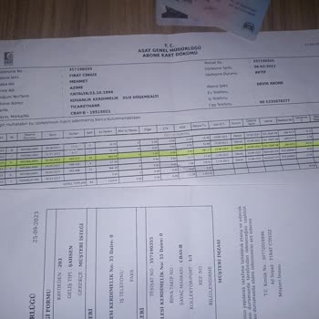 ASAT (Antalya Su İşleri) Su Aboneliğinde Fahiş Fatura Sorunu
