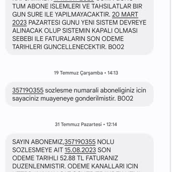 ASAT (Antalya Su İşleri) Su Aboneliğinde Fahiş Fatura Sorunu