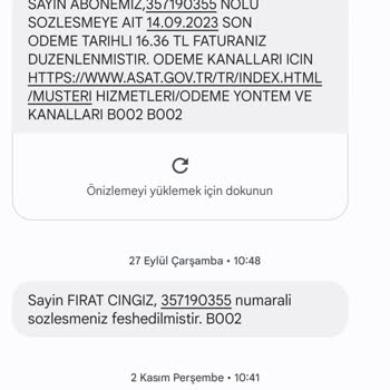 ASAT (Antalya Su İşleri) Su Aboneliğinde Fahiş Fatura Sorunu
