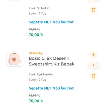 Ebebek Mobil Uygulama İndirimi