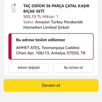 Amazon Haksız Fiyat Artışı