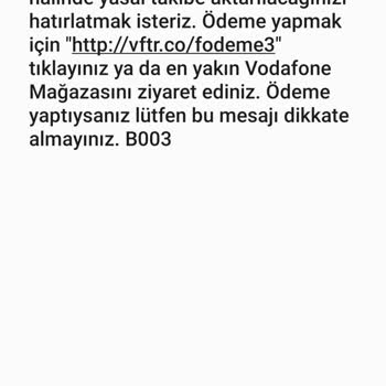 Vodafone Haksız Cayma Bedeli Yansıtıyorlar