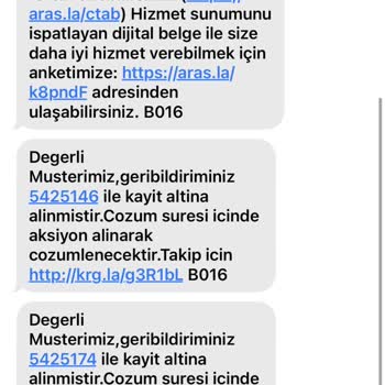 Aras Kargo Paket Teslimatında Yaşanan Sorunlar Ve Müşteri Hizmetleri Şikayeti
