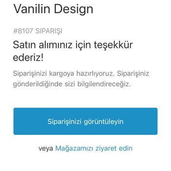Vanilin Design Kaban Siparişi Ve İade Sürecinde Mağduriyet
