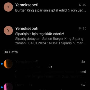 Yemeksepeti Beklenen Sipariş Hayal Kırıklığına Dönüştü