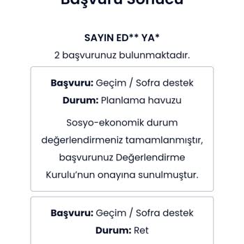 İBB - İstanbul Büyükşehir Belediyesi Sofra Geçim Ve Destek Paketi