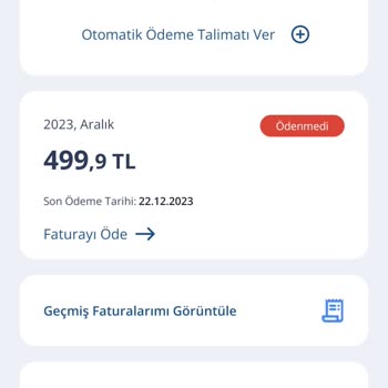 TurkNet 10 Günlük Hizmete 1 Aylık Fatura