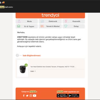 Trendyol Express Trendyol Ve Philips Türkiye Şikayeti