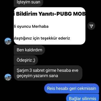 GameSatış Hesap Sorunu Geri Çekilme