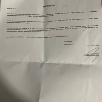 adidas Ayakkabı Değişim Talebi